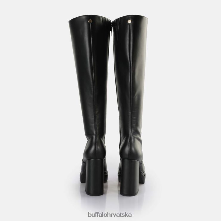 crno Buffalo svibanj boot hi boot vegan |čizme TDD6T388